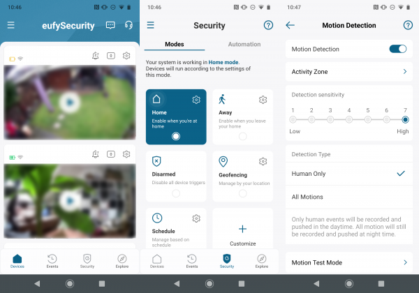 eufyCam 2C in the security test AVTEST of